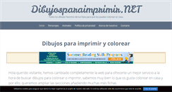 Desktop Screenshot of dibujosparaimprimir.net